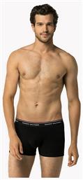 Ανδρικά Μποξεράκια Μαύρα 3Pack Tommy Hilfiger
