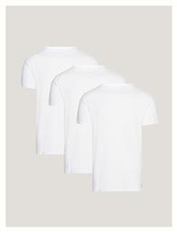 Ανδρικές Φανέλες Κοντομάνικες Λευκό 3Pack Tommy Hilfiger