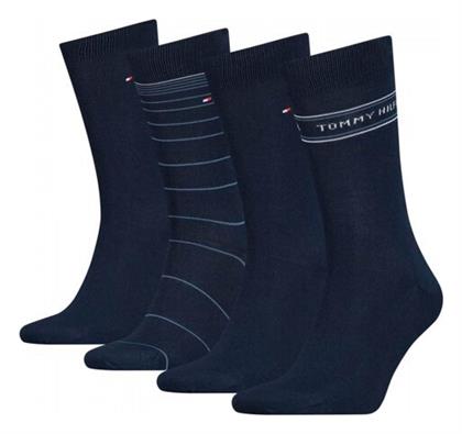 Ανδρικές Κάλτσες Μπλε 4Pack Tommy Hilfiger
