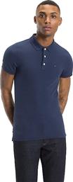 Tommy Hilfiger Ανδρική Μπλούζα Polo Κοντομάνικη Navy Μπλε από το Sneaker10