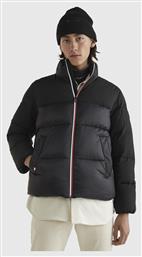 Ανδρικό Χειμωνιάτικο Μπουφάν Puffer Μαύρο Tommy Hilfiger