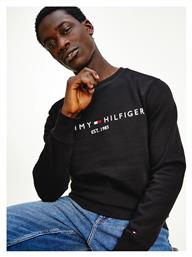 Ανδρικό Φούτερ Μαύρο Tommy Hilfiger