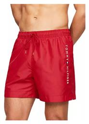 Ανδρικό Μαγιό Σορτς Κόκκινο Tommy Hilfiger