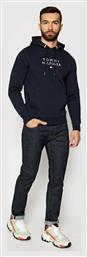 Ανδρικό Παντελόνι Τζιν Regular Fit Straight Navy Μπλε Tommy Hilfiger