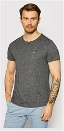 Ανδρικό T-shirt Γκρι Μονόχρωμο Tommy Hilfiger