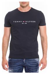 Tommy Hilfiger Ανδρικό T-shirt Κοντομάνικο Navy Μπλε