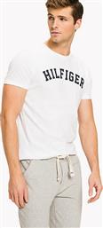 Tommy Hilfiger Ανδρικό T-shirt Λευκό με Λογότυπο από το Modivo