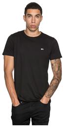 Ανδρικό T-shirt White / Black με Λογότυπο Tommy Hilfiger