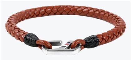 Ανδρικό Βραχιόλι από Δέρμα Tommy Hilfiger