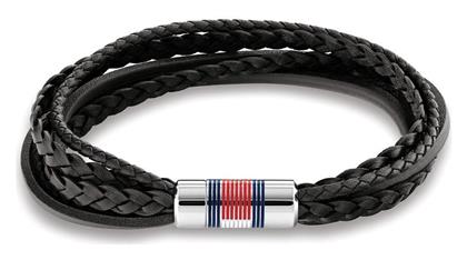 Ανδρικό Βραχιόλι από Δέρμα Tommy Hilfiger
