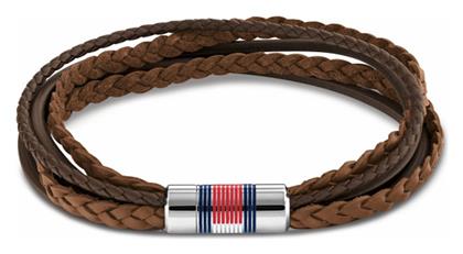 Ανδρικό Βραχιόλι από Δέρμα Tommy Hilfiger