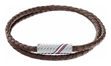 Ανδρικό Βραχιόλι από Δέρμα Tommy Hilfiger