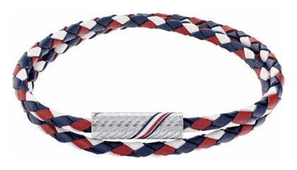 Ανδρικό Βραχιόλι από Δέρμα Tommy Hilfiger