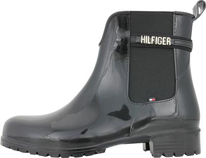 Tommy Hilfiger Block Branding Rainboot Black από το Altershops