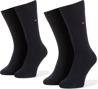 Tommy Hilfiger Classic Ανδρικές Μονόχρωμες Κάλτσες Μπλε 2Pack από το Modivo