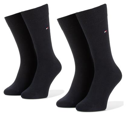 Classic Ανδρικές Μονόχρωμες Κάλτσες Μπλε 2Pack Tommy Hilfiger