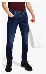 Denton Ανδρικό Παντελόνι Τζιν Ελαστικό Navy Μπλε Tommy Hilfiger