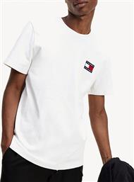 Tommy Hilfiger Ανδρικό T-shirt Με Λογότυπο Λευκό από το Cosmos Sport
