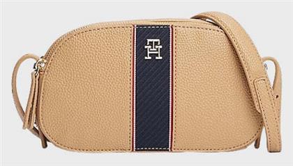 Γυναικεία Τσάντα Ώμου Μπεζ Tommy Hilfiger