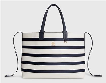 Γυναικεία Τσάντα Tote Χειρός Μπεζ Tommy Hilfiger