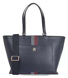 Γυναικεία Τσάντα Tote Χειρός Μπλε Tommy Hilfiger