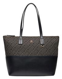 Γυναικεία Τσάντα Tote Χειρός Μαύρη Tommy Hilfiger