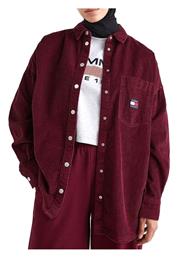Γυναικείο Μπορντό Overshirt Tommy Hilfiger