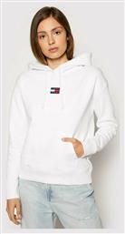 Γυναικείο Φούτερ με Κουκούλα Λευκό Tommy Hilfiger