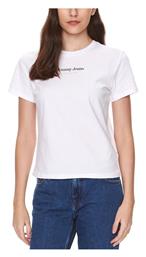 Γυναικείο T-shirt ΛΕΥΚΟ Tommy Hilfiger