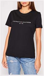 T-Shirt Μαύρο WW0WW31999-BDS Tommy Hilfiger