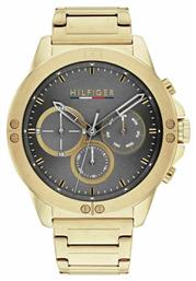 Harley Ρολόι Μπαταρίας με Μεταλλικό Μπρασελέ Tommy Hilfiger