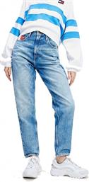 Tommy Hilfiger High Rise Mom Blue από το Cosmossport