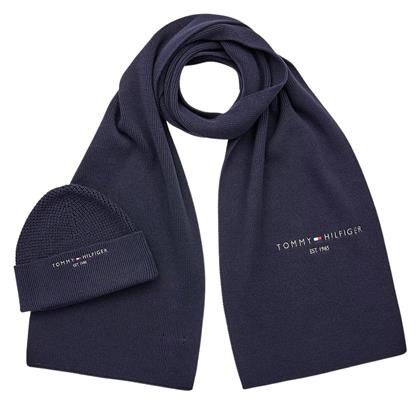 Horizon Scarf Gp Navy Beanie Ανδρικός Σκούφος σε Navy Μπλε χρώμα Tommy Hilfiger