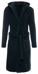 Icon Hooded Ανδρικό Μπουρνούζι με Κουκούλα Navy Tommy Hilfiger