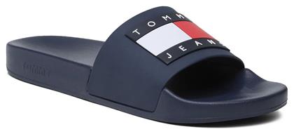 Jeans Pool Slide Ess Ανδρικά Slides Twilight Navy Tommy Hilfiger