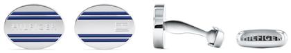Μανικετόκουμπα από Ατσάλι σε Μπλε Χρώμα Tommy Hilfiger
