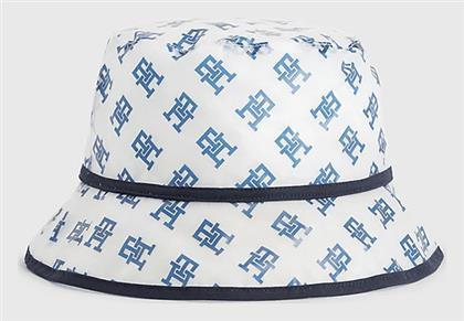 Monogram Water Repellent Γυναικείο Καπέλο Bucket Tommy Hilfiger