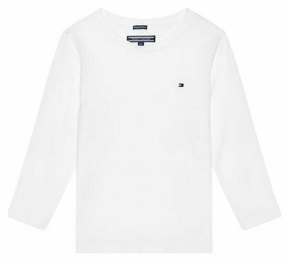 Παιδική Μπλούζα Μακρυμάνικη White Tommy Hilfiger