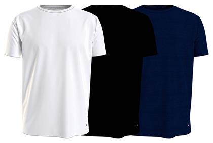 Premium Essentials Ανδρικές Φανέλες Κοντομάνικες White / Black 3Pack Tommy Hilfiger
