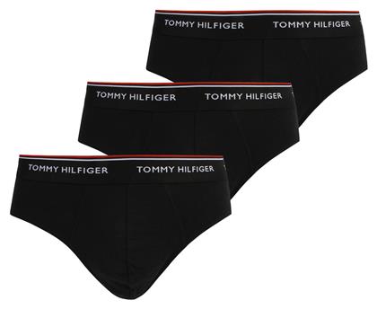 Premuim Essentials Ανδρικά Σλιπ 3Pack μαύρα Tommy Hilfiger