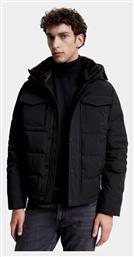 Rockie Ανδρικό Χειμωνιάτικο Μπουφάν Puffer Μαύρο. Tommy Hilfiger