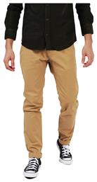 Scanton Ανδρικό Παντελόνι Chino Ελαστικό σε Slim Εφαρμογή Μπεζ Tommy Hilfiger