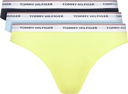 Tommy Hilfiger UW0UW00048-0SR 3Pack Cashmere Blue/Elfin Yellow/Navy Blazer από το Cosmossport