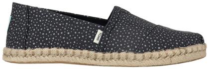 Alpargata Υφασμάτινες Γυναικείες Εσπαντρίγιες Black Sunspots Toms
