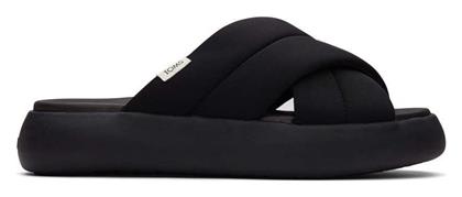 Alpargata Mallow Γυναικεία Σανδάλια σε Μαύρο Χρώμα Toms