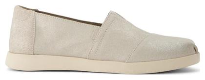 Alpargata Suede Γυναικείες Εσπαντρίγιες σε Ασημί Χρώμα Toms