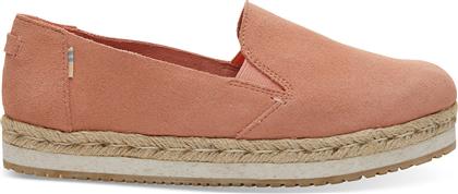 Toms Palma Suede Γυναικείες Εσπαντρίγιες Nude από το Koolfly