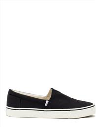 Πάνινα Ανδρικά Slip-On Μαύρα Toms