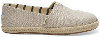 Pearlized Metallic Υφασμάτινες Εσπαντρίγιες Μπεζ Toms