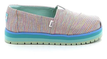 Παιδικές Εσπαντρίγιες Slip-On Πολύχρωμες Alp Platform Toms